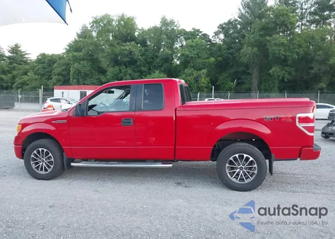 2010 Ford F150 Super Cab from USA, damaged, VIN 1FTEX1E87AFD47474